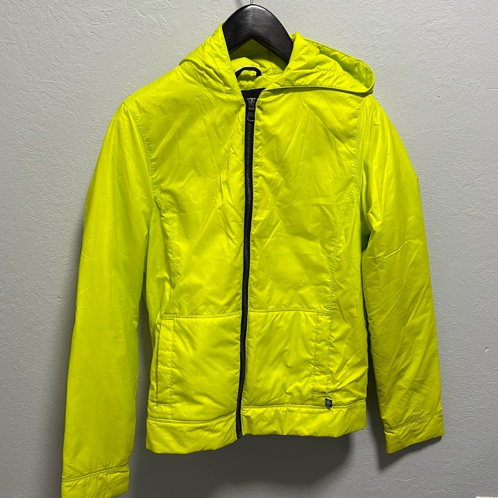 Neon green aether jacket